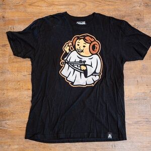 Johnny Cupcakes Star Wars Leia Shirt Fat kid XL